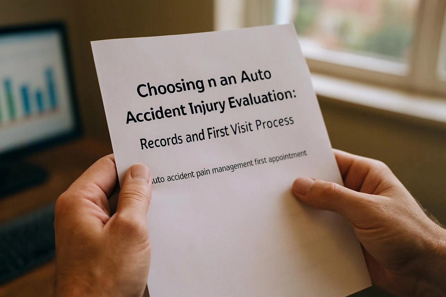 Choosing an Auto Accident Injury Evaluation: Records and First-Visit Process